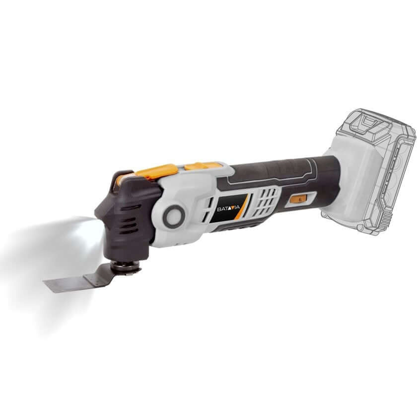 Batavia B.V. Cordless Anti-Vibration Multitool,Without Battery and Charger - 18V