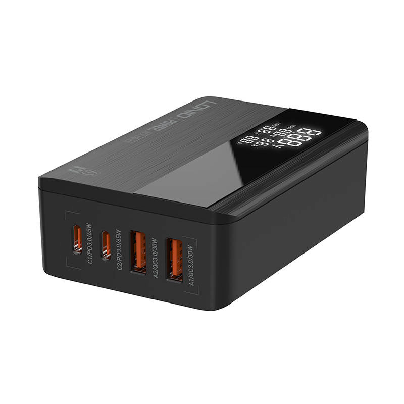Ldnio seinalaadija A4808Q, 2x USB + 2x USB-C, 65W must