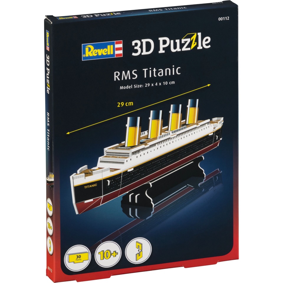 Revell pusle 3D-Puzzle RMS Titanic 30tk