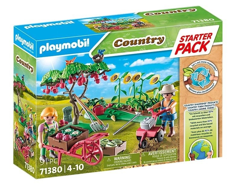 Playmobil klotsid 71380 Country Starter Pack Bauernhof Gemüsegarten
