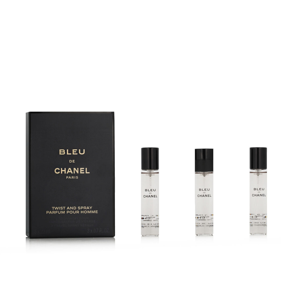Chanel meeste parfüüm Bleu de EDP 3 x 20ml