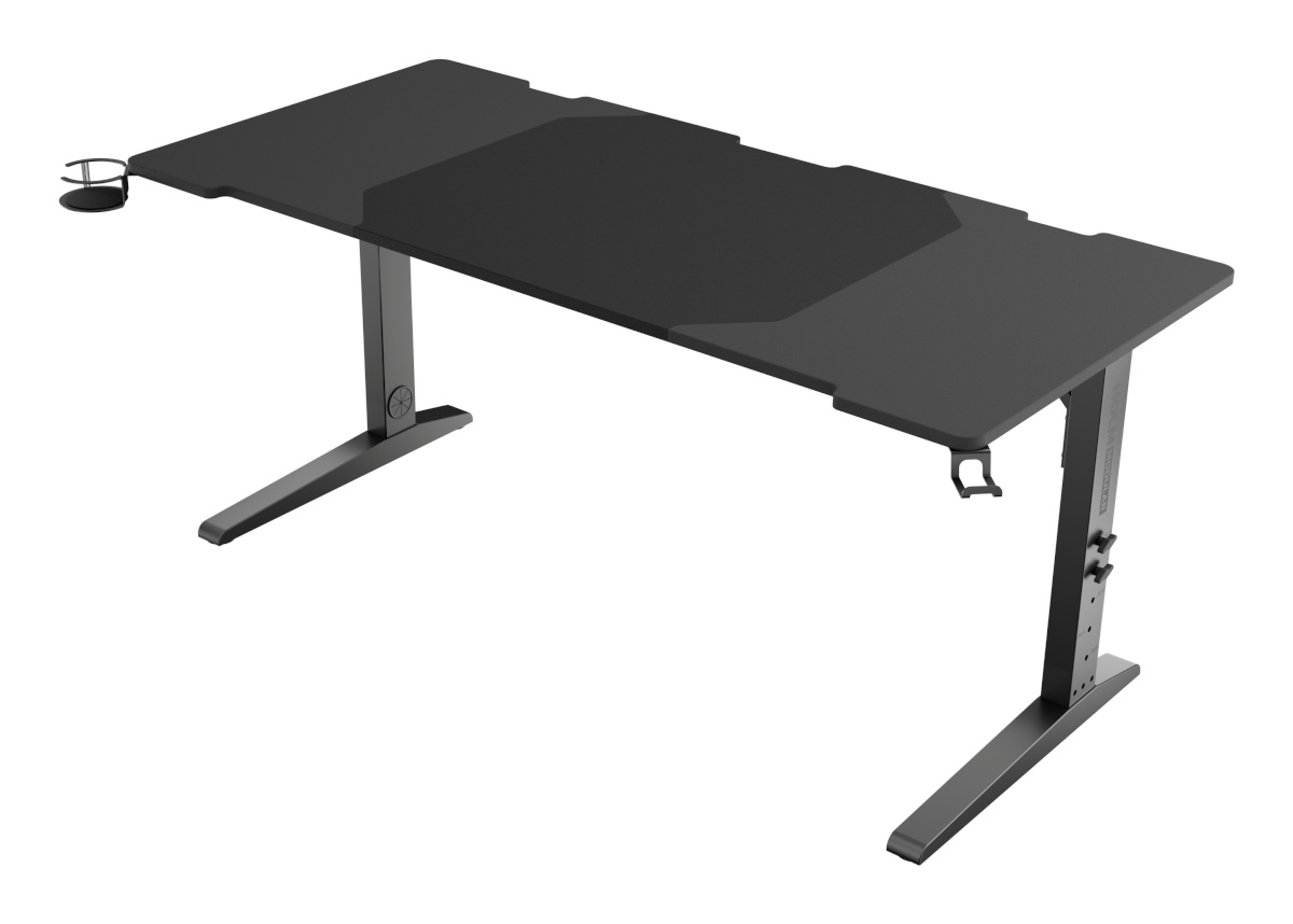 Genesis | Modular Gaming Desk | Holm 160 RGB | Anthracite must