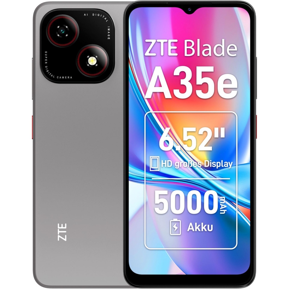 ZTE mobiiltelefon Blade A35e silvery hõbedane