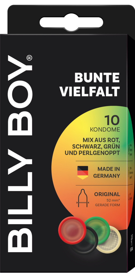 Billy Boy kondoomid Fun Mix, 10tk