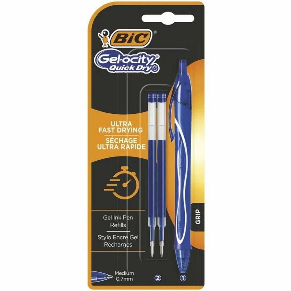 Bic Vedela tindiga pliiats Gelocity Quick Dry 951757 sinine