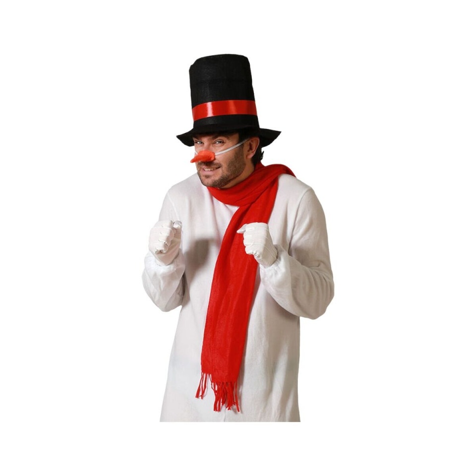 Maskeraadi kostüüm täiskasvanutele Lumivalgekesest nukk valge Üks suurus (4 Ühikut)