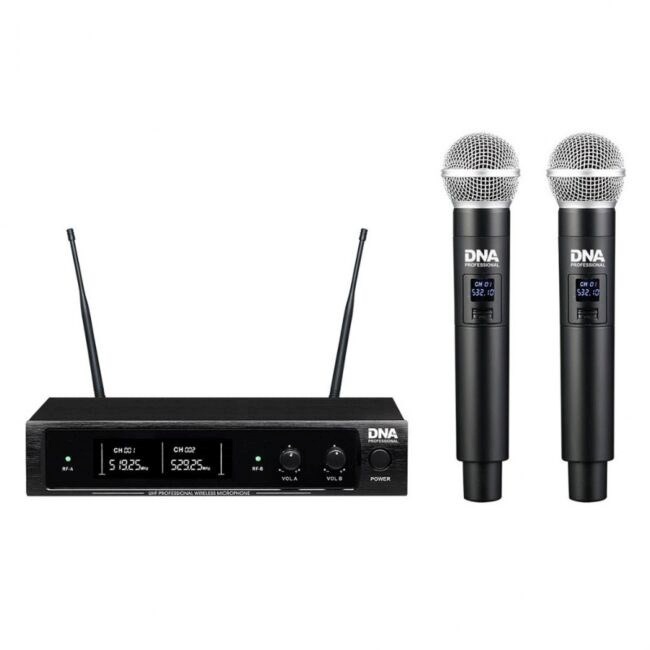 DNA PROFESSIONAL mikrofon DNA DJ Dual VOCAL - Wireless vocal