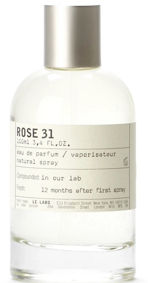 Le Labo parfüüm Rose 31 100ml, unisex