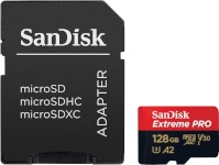 SanDisk mälukaart microSDXC Extreme Pro 128GB A2 200MB/s + adapter