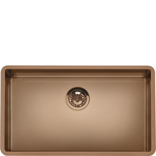 SMEG valamu VSTR71CUX Mira, 71cm, alt monteeritav, vääristeras, vask