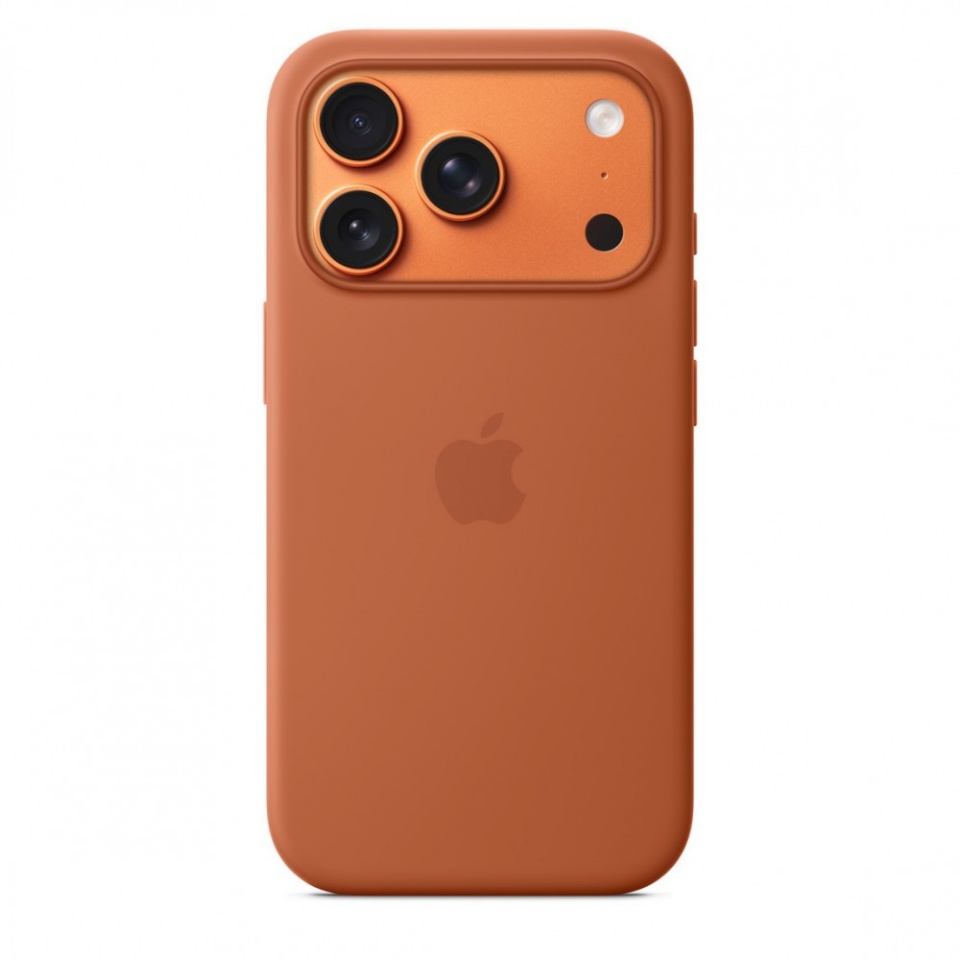 Apple kaitsekest iPhone 17 Pro Silicone Case with MagSafe - Terra Cotta