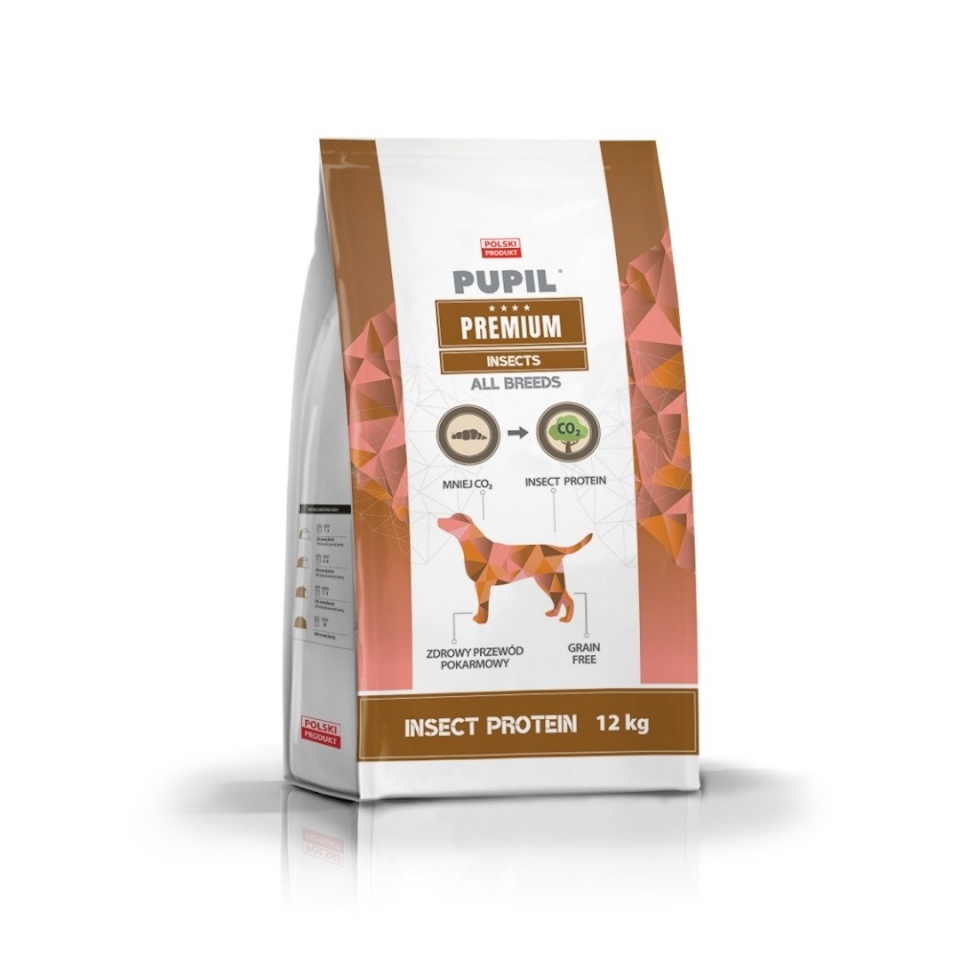 Pupil kuivtoit koerale Premium Insects, 12kg