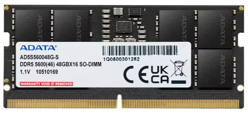 48GB ADATA SO-DIMM 5600 AD5S560048G-S