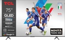 TCL-televiisor 75" P81K – 4K QLED Google TV