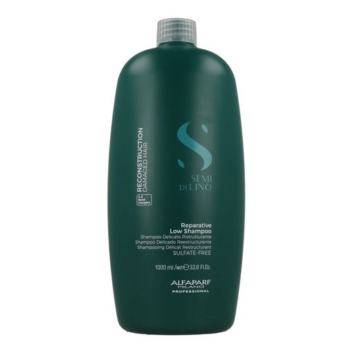 Alfaparf Milano šampoon Semi Di Lino Reconstruction Reparative Low Shampoo 1000ml, naistele