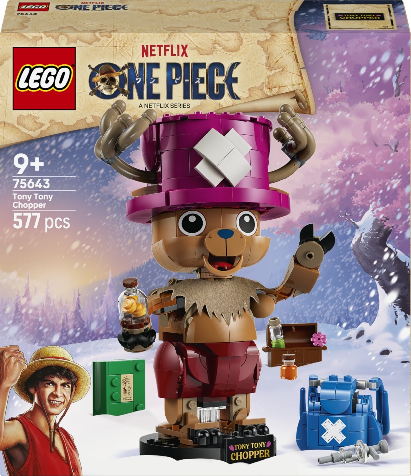 LEGO klotsid ONE PIECE 75643 Tony Tony Chopper