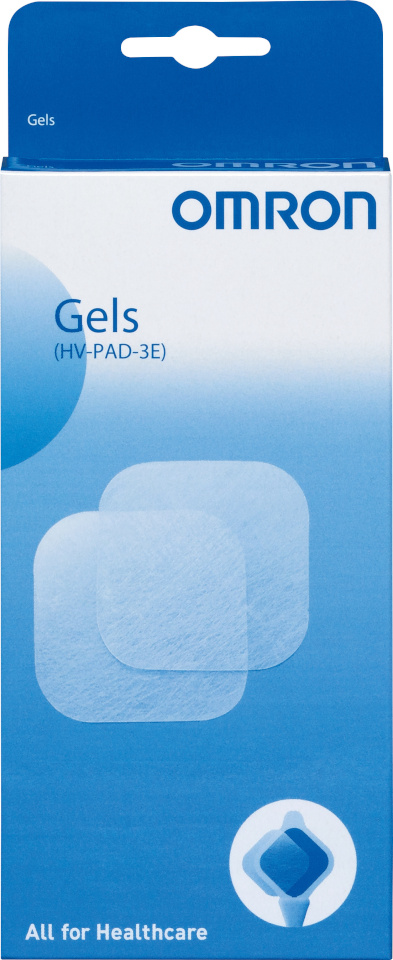 Omron geelpadjad HeatTens elektroteraapia seadmele, 4 paari