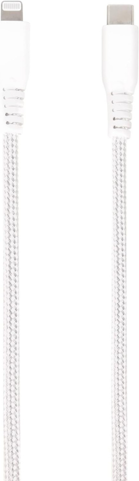 Vivanco kaabel Lightning - USB-C LongLife Data 1,5m, valge (61691)