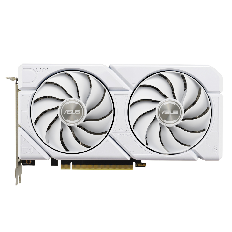 ASUS videokaart DUAL-RTX4060-O8G-EVO-valge 8GB GDDR6 HDMI DP