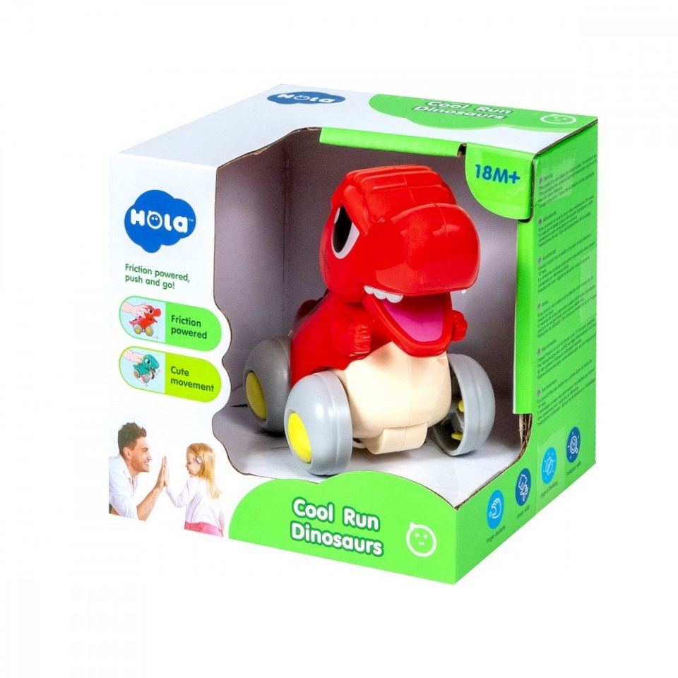 Smily Play Figure Interactive Dinosaur with drive, moves jaw