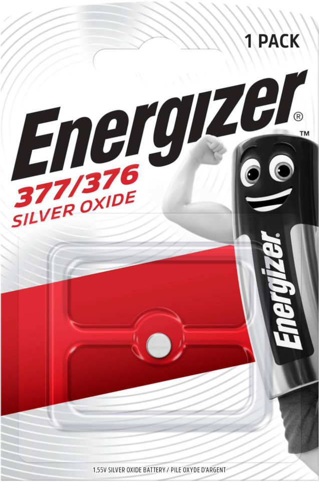 Energizer patarei Energizer Silver Oxide 377/376 FSB1