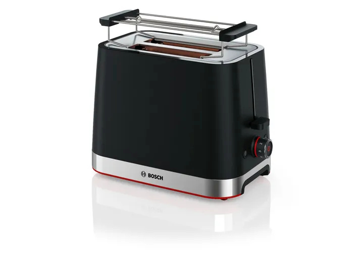 Bosch TAT4M223 toaster 4 2 slice(s) 950 W must, Stainless steel