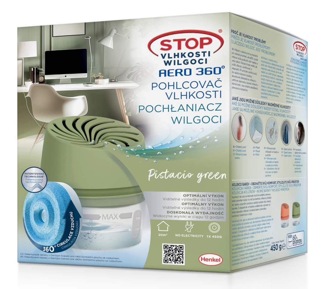 Stop Humidity Aero 360° roheline niiskuseimaja 1x450 g