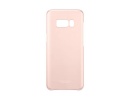Samsung Galaxy S8 Clear Cover telefonikate, läbipaistev ( roosa raam )