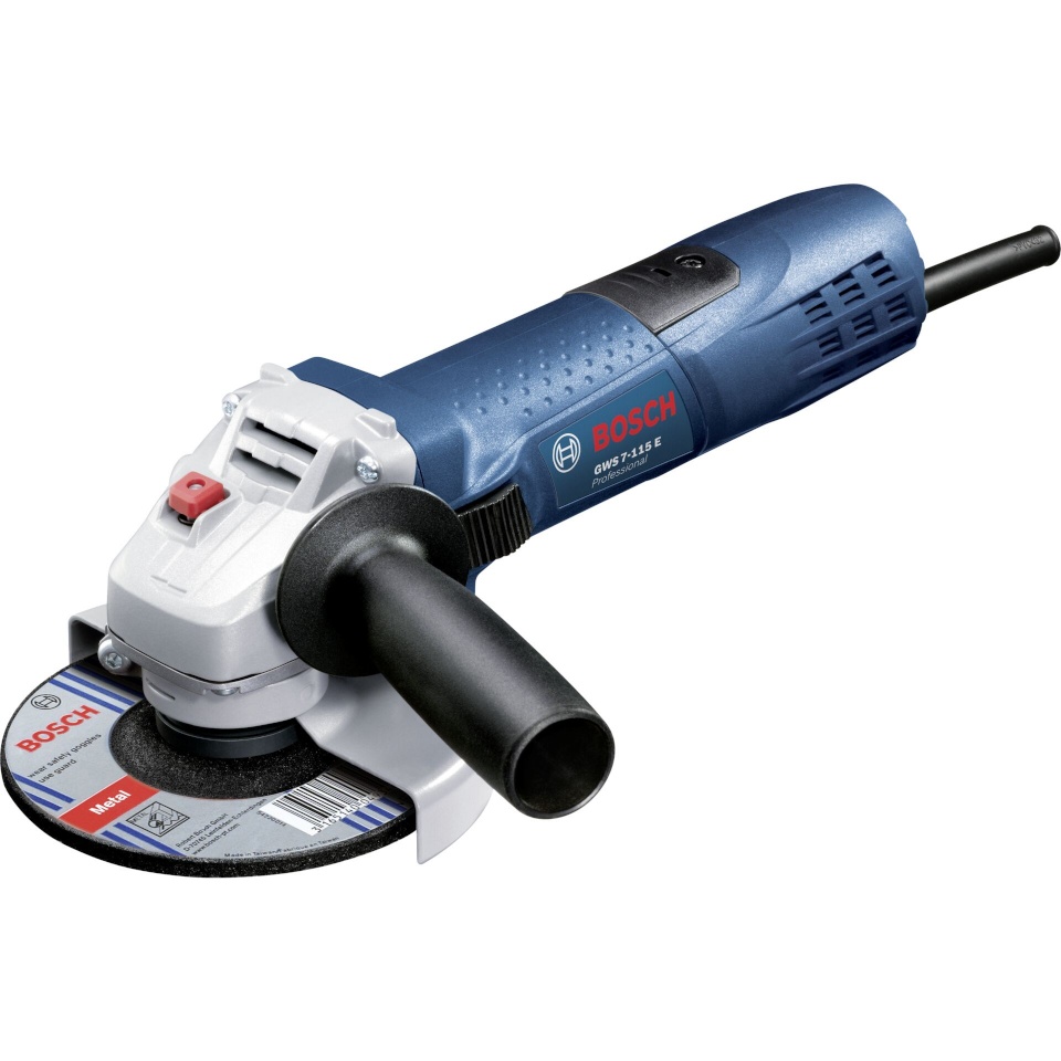 Bosch nurklihvija GWS 7-115 E (sinine, 720W)