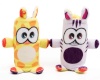 Epee pehme mänguasi Dublusie mascot - double-sided giraffe/zebra