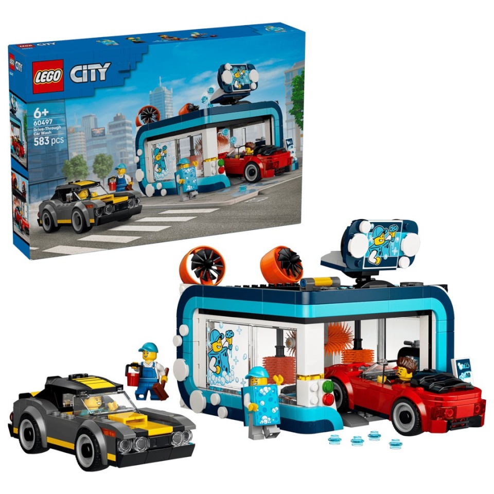 Lego klotsid City 60497 - Automatyczna myjnia samochodowa