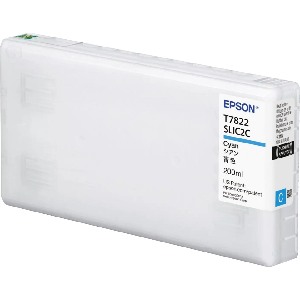 Epson tindikassett Epson tsüaan T782 200ml T7822N