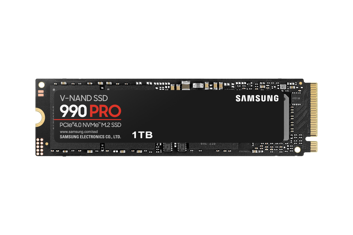 Samsung kõvaketas 990 PRO, 1000 GB, SSD, M.2 2280, PCIe Gen4x4, Write 6900 MB/s, Read 7450 MB/s