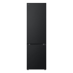 LG GBV5240CEP külmik, Free-standing, Bottom freezer, C, Height 2,03 m, Net fridge 277 L, Net freezer 110 L, must
