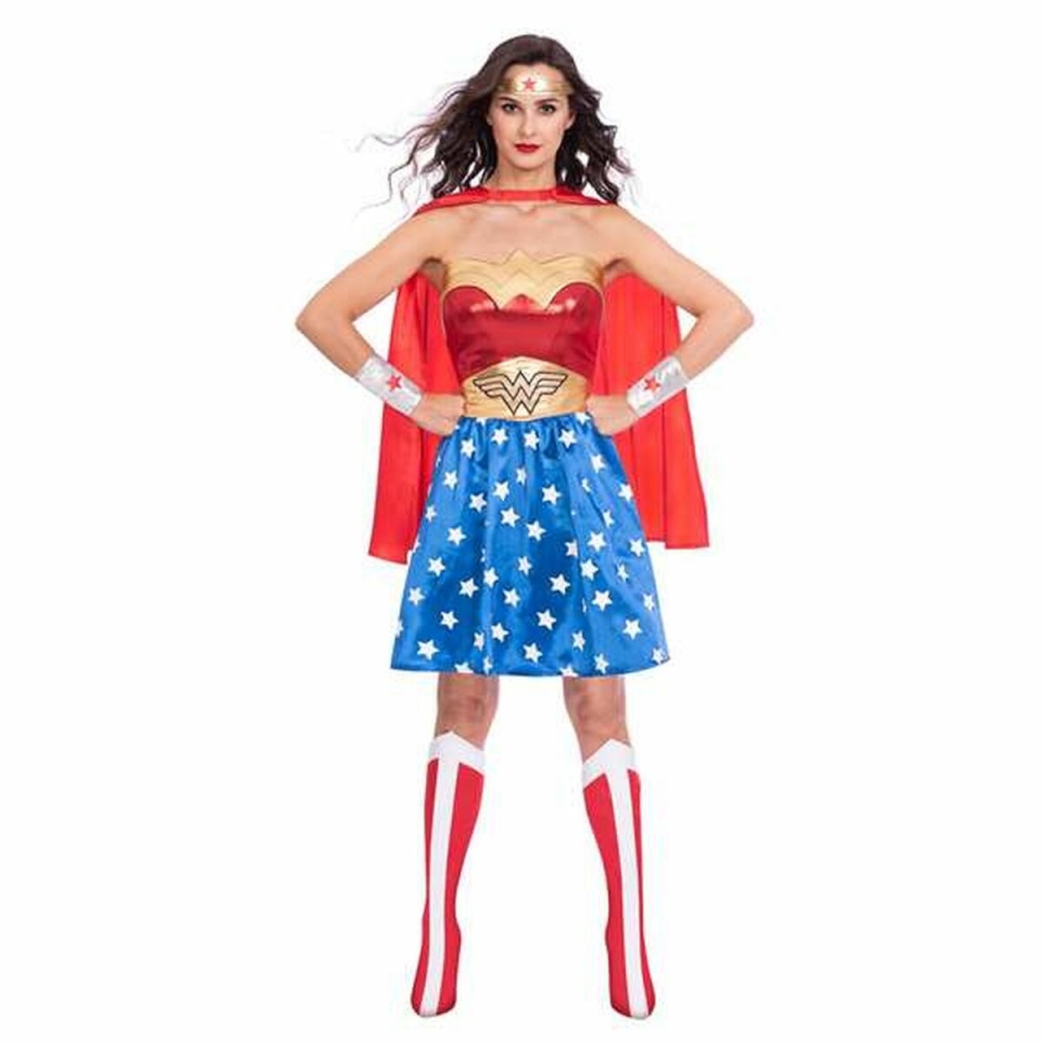 Maskeraadi kostüüm täiskasvanutele DC Comics Wonder Woman 5 Tükid XL