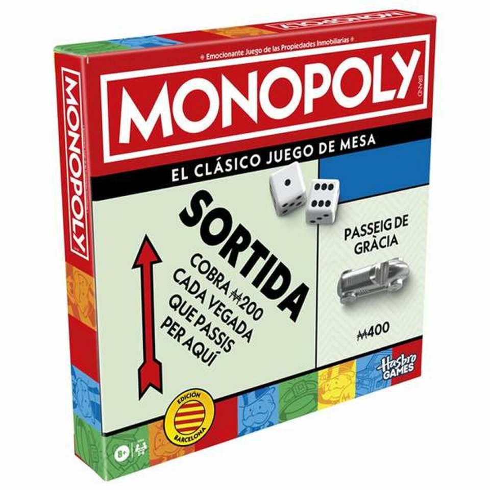 Hasbro arendav mäng kolm-ühes Monopoly Barcelona