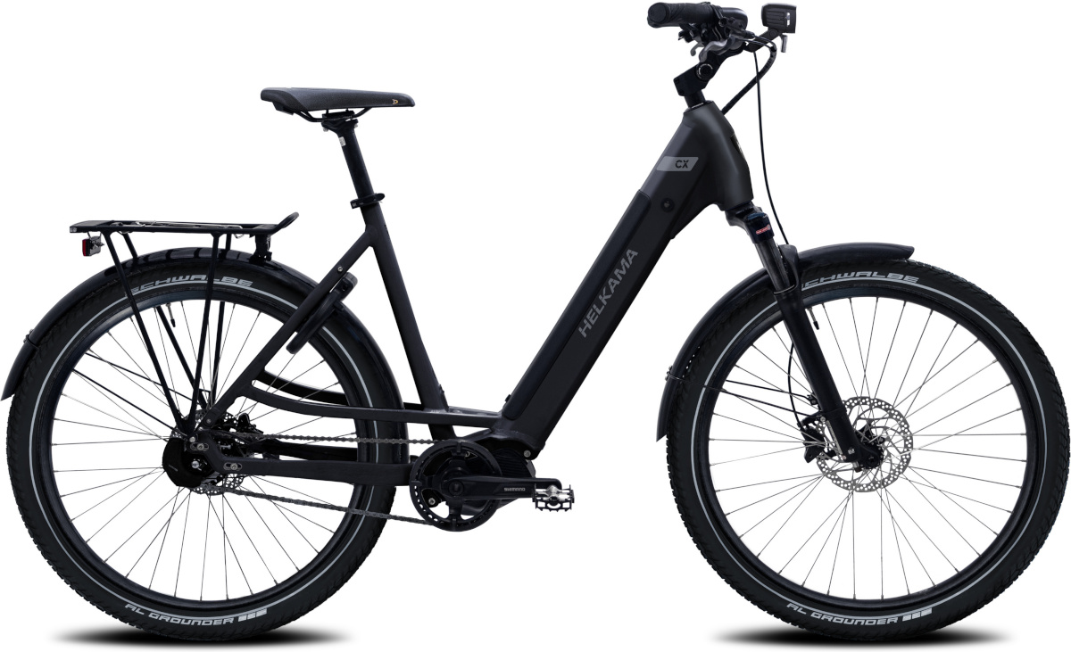 Helkama elektrijalgratas CX, 54cm, 5-käiguline, must