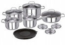Smile 14-piece cookware set MGK-22 with cutting board set