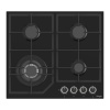 Kluge gaasipliidiplaat KPG6030BG Gas Hob, must