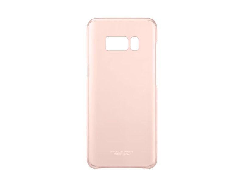 Samsung Galaxy S8 Plus Clear Cover telefonikate, läbipaistev ( roosa raam )