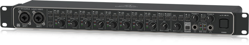Behringer U-Phoria UMC1820 helikaart USB siinile