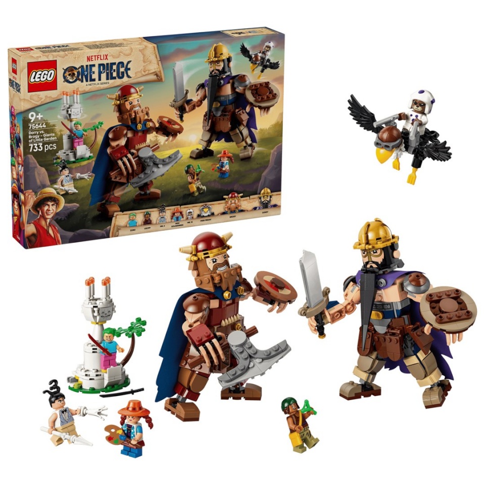 Lego klotsid ONE PIECE 75644 Dorry vs Brogy - Giants of Little Garden