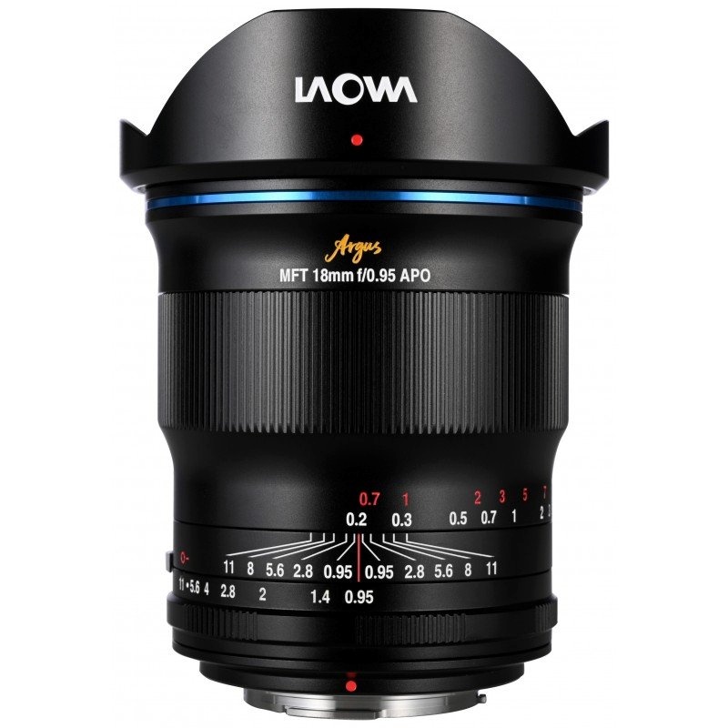 Venus Optics Argus 18mm F0.95 APO for Micro 4/3