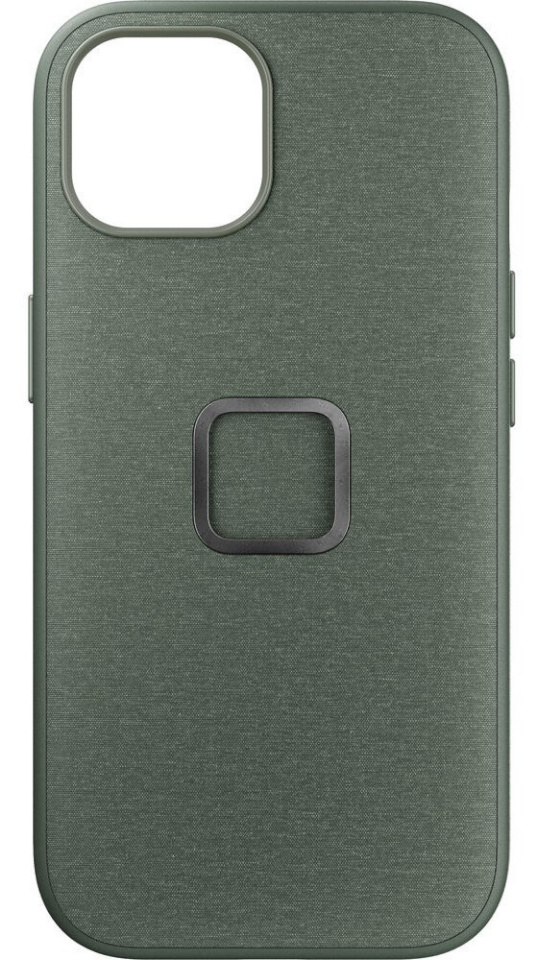 Peak Design kaitseümbris Apple iPhone 15 Plus Mobile Everyday Fabric Case, sage
