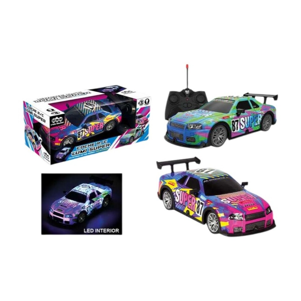 BGB Fun kaugjuhitav auto Lumi sinine roheline 1:22 20x8x6cm