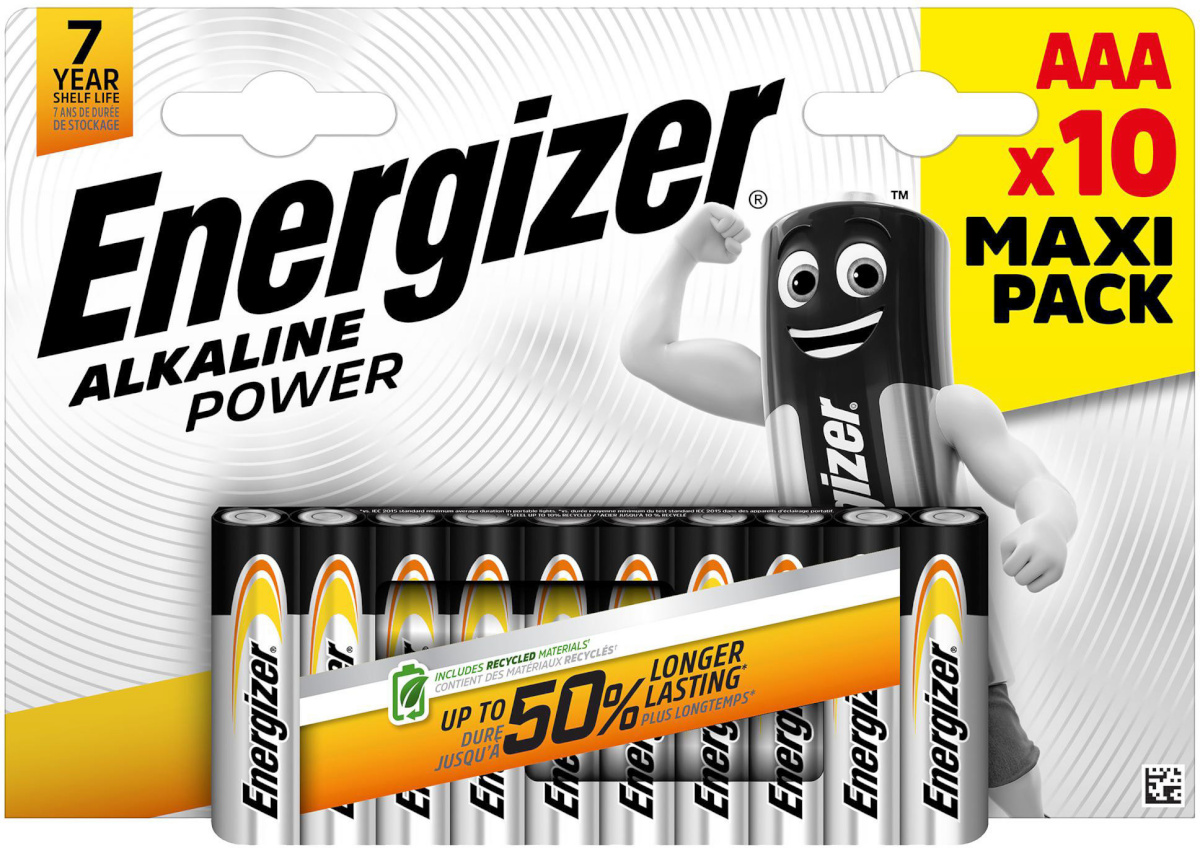 Energizer patarei Energizer Alkaline Power AAA CHP10