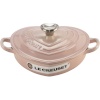 Le Creuset Gourmet-Profitopf Herz 20 cm Shell roosa
