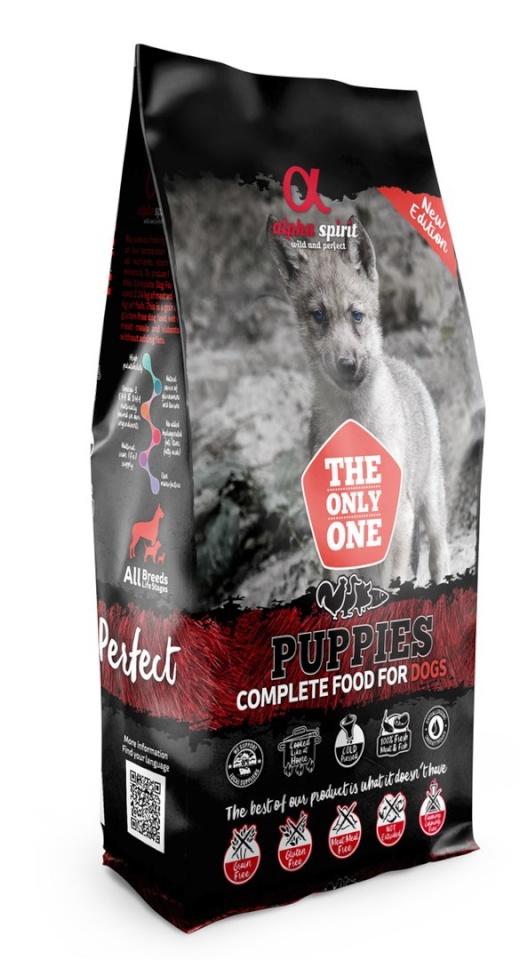 Alpha Spirit kuivtoit koerale Complete Food for Puppies 12kg