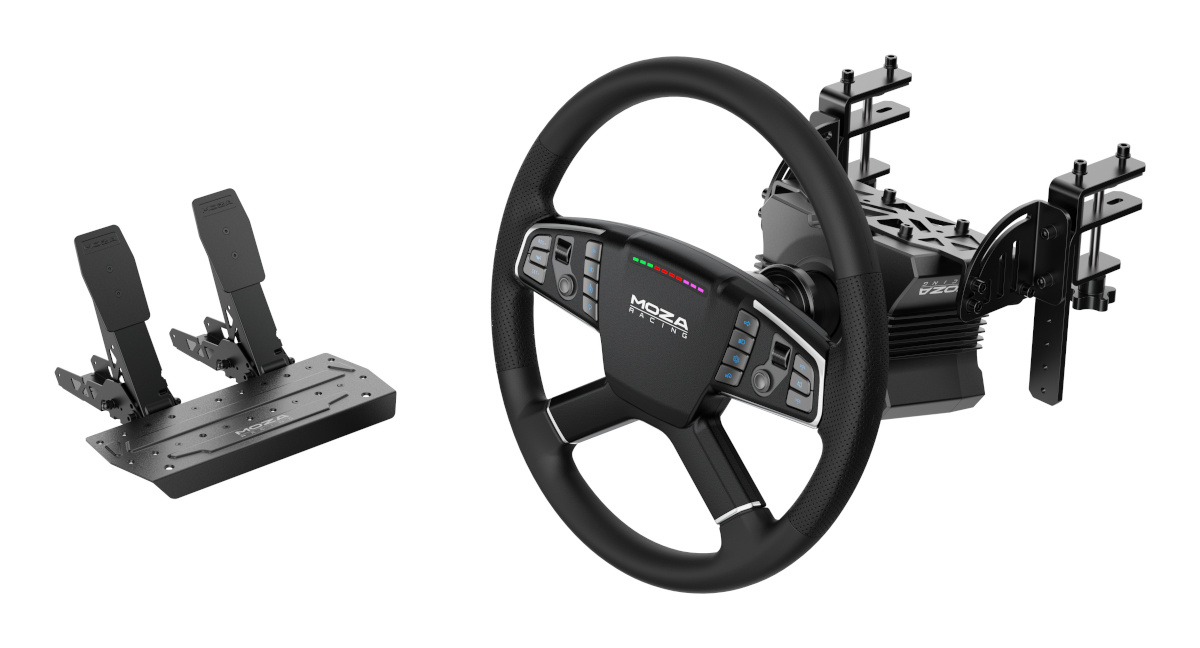 Moza R5 Truck Driving Simulator