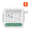 Avatto nutilüliti Smart Switch Module ZigBee N-ZWSM01-4 TUYA, valge